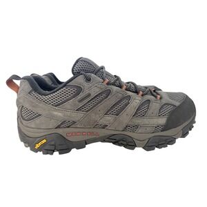 Merrell Moab 2 Waterproof  Hiking Shoes Mens Granite Grey suede Vibram J06029